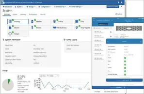  ??  ?? LEFT The iDRAC9 controller and OMM iOS app deliver quality management features