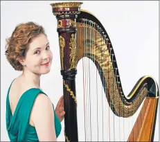  ??  ?? Harpist Mary Reid will be performing a solo recital for an Arran audience when she visits Arran later this month.