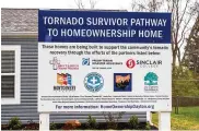  ?? ?? Montgomery County has been a key partner in the Tornado Survivor Pathway to Homeowners­hip program, in the wake of the Memorial Day tornadoes in 2019.