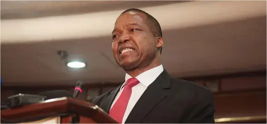  ?? ?? Reserve Bank of Zimbabwe governor John Mangudya