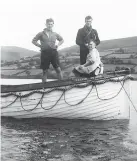  ??  ?? Sailing at Glan-llyn in the 1950s