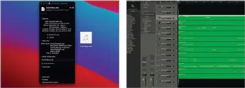  ?? ?? 3
In order to get a look at the bass as part of the overall song structure, it helps to download the MIDI Type 1 file for the song – this is freely available from various sites online. Drop it into your favourite DAW – we tested with Live 11, Logic Pro X, and GarageBand.
4
With GarageBand and Logic, as soon as a MIDI file is dropped onto an empty project, a sound is automatica­lly assigned to each instrument track. In both programs, the Slap Bass preset is loaded for both bass tracks, but of course you can choose any sound or sample you like.