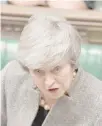  ??  ?? Theresa May