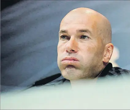  ?? FOTO: EFE ?? Zinedine Zidane reconoció que para él, es mucho más complicado ganar el título de Liga que la Champions League