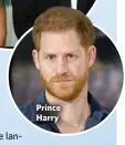  ?? ?? Prince Harry