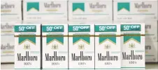  ?? GERRY BROOME/AP FILES ?? Altria has been working to shift its business away from traditiona­l tobacco products amid steady declines in the category.
