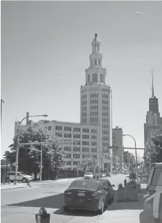  ??  ?? The 1912 Electric Tower was inspired by the Electric Tower at the 1901 Pan- American Exposition in Buffalo.