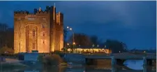  ??  ?? Bunratty Castle is included in the Shannon Free Zone