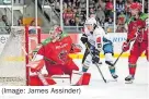  ?? ?? (Image: James Assinder)
At Vindico Arena, the new name for Cardiff Bay’s ice arena,