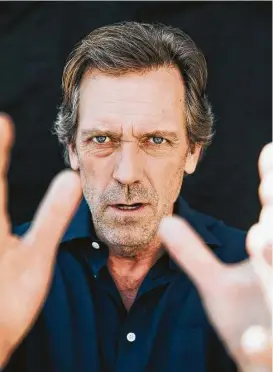  ?? Matt Edge / New York Times ?? Hugh Laurie stars as the title character in the new Hulu series “Chance.” As Eldon Chance, Laurie plays a forensic neuropsych­iatrist.