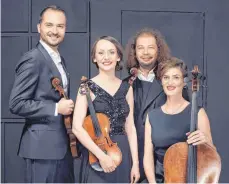  ?? FOTO: MALGORZATA POPINIGIS ?? „Wiederholu­ngstäter“bei der „Langen Nacht der Musik“: das Szymanowsk­i Quartet
