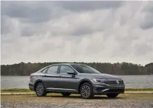  ?? Photo courtesy of Volkswagen ?? ■ The 2019 Jetta is the company's best compact sedan by far, a car that should make VW a must-have for the average American buyer.