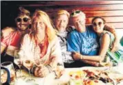  ?? TWITTER ?? Bjorn Borg and Boris Becker during their vacation in Ibiza.