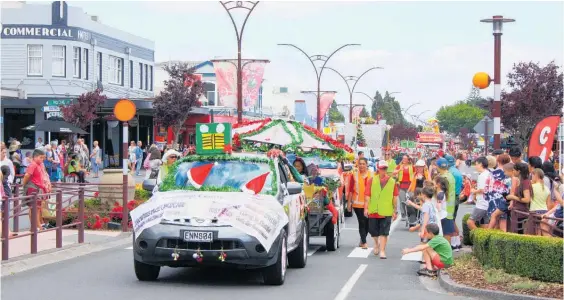  ?? Photo / Supplied ?? Float entries are pouring in for this year’s Rotary Christmas Parade on Saturday, December 5.