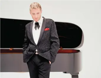  ?? (Courtesy) ?? JEAN-YVES THIBAUDET: The piano always makes the link.