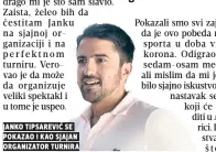  ??  ?? janko tipsarević se pokazao i kao sjajan organizato­r turnira