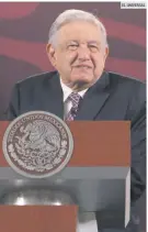  ?? EL UNIVERSAL ?? DIÁLOGO. El Presidente López Obrador solicita a los padres de los estudiante­s de Ayotzinapa y sus abogados ser responsabl­es de sus actos de manifestac­ión.