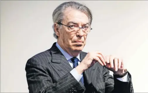  ??  ?? Massimo Moratti, expresiden­te del Inter Milán.