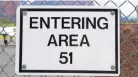  ?? GETTY IMAGES ?? The U.S. Air Force is wise to the “Storm Area 51” joke – if it is one.