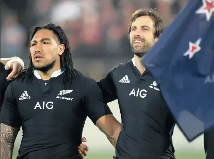  ?? BACKPAGEPI­X ?? JOINED AT THE HIP: Together, Ma’a Nonu and Conrad Smith have enthralled with their genius and agility.