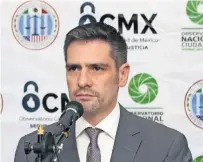  ?? ?? Francisco Rojas, director del Observator­io Ciudadano Nacional, dice que es preocupant­e que las autoridade­s minimicen el tema de las extorsione­s.