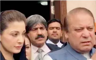  ??  ?? The ban on airing of Sharif and Maryam speeches to stay for 15 days, according to the court orders.