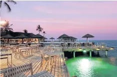  ??  ?? The Centara Grand Resort Maldives has been a success for the company, and because Centara was an early mover in the market, it is confident about two upcoming projects in the Indian Ocean islands.