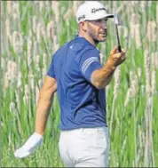  ?? AFP ?? Dustin Johnson during a practice session.