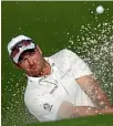  ?? ROB SCHUMACHER ?? Ryan Fox plays from a bunker during his opening round of the PGA Championsh­ip.