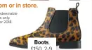  ??  ?? Boots, £150, 2-9, Duoboots