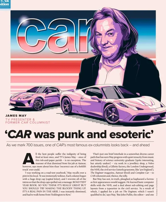  ??  ?? JAMES MAY
TV PRESENTER & FORMER CAR COLUMNIST