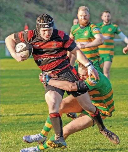  ?? Ian Moss ?? ● Will Patient in action against Fleetwood last month