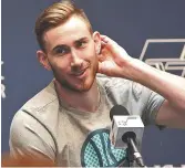  ??  ?? Gordon Hayward a participé au match des étoiles de la NBA la saison dernière. - Archives