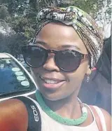  ??  ?? Former eNCA arts and entertainm­ent reporter Nontobeko Sibisi.