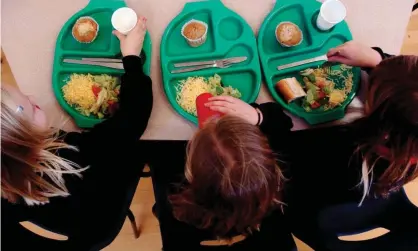  ??  ?? ‘In one school where healthier foods were put at eye level, more students chose carrot sticks over fries.’ Photograph: Chris Radburn/PA