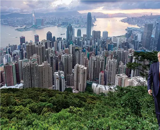  ?? Shuttersto­ck, Reuters ?? US President Donald Trump accused Beijing of breaking its word over Hong Kong’s autonomy, and described China’s national security legislatio­n as a ‘tragedy for the world.’