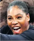  ??  ?? Serena Williams