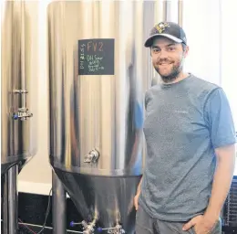  ?? SALTWIRE NETWORK FILE PHOTO ?? Tim Vatcher is a partner and manager with the Split Rock Brewing Co. in Twillingat­e. The brewery has been using curbside pickup to get its products to people in the region.