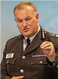  ?? ?? ● Chief Constable Stephen Watson admitted GMP’S failings