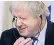  ??  ?? Mr Johnson managed to poke himself in the eye with his earphones at he tried to listen to Sergei Lavrov’s remarks