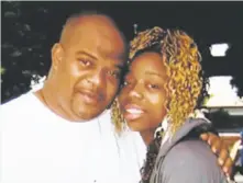  ?? Courtesy Rogers family ?? Terray Rogers, shown with his daughter Tierra, was shot and killed outside Sacred Heart Cathedral in January 2008.