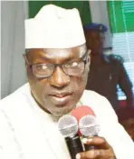  ??  ?? Sen. Ahmed Makarfi