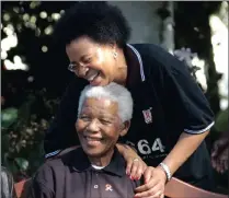  ??  ?? MEMORIES: Nelson Mandela and Graça Machel, who has assisted in Dare Not Linger – a newly published book on the Mandela presidency.