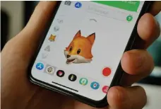  ??  ?? It’s likely that the Animoji/memoji technology originates from technology developed by Faceshift, a company that Apple acquired in 2015.