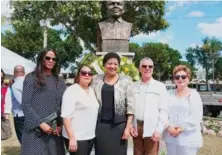  ?? FUENTE EXTERNA ?? Nelson Mandela ya está en el Paseo de la Historia de SDE