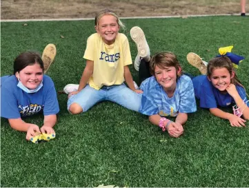  ?? Submitted photo ?? ■ Young Lakeside students are shown during Field Day Week on campus.