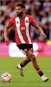  ?? GETTY IMAGES ?? Anis Ben Slimane er på en virkelig hård opgave i Sheffield United som ligger sidst uden sejre i Premier League.