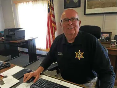  ?? PAUL POST — PPOST@DIGITALFIR­STMEDIA.COM ?? Saratoga County Sheriff’s Office has taken a number of steps recently to improve training and equipment. Sheriff Michael Zurlo oversees a $28 million department with 235 employees.