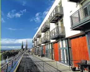  ??  ?? WATER SIGHT The apartments offer great views over the River Ness and the city