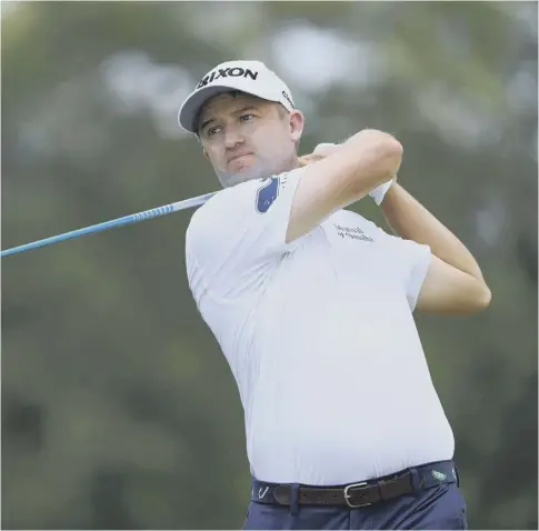  ?? ?? Russell Knox in action during the Sanderson Farms Championsh­ip at Country Club of Jackson in Mississipp­i on Sunday